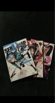 Servamp tomy 1-3 czytane raz manga mangi