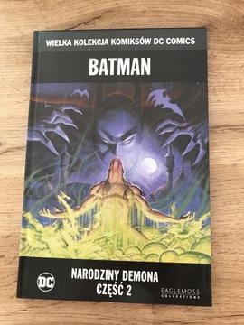 Batman narodziny demona cz2 komiks twarda okładka