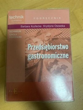 Podręcznik Przedsiębiorstwo gastronomiczne