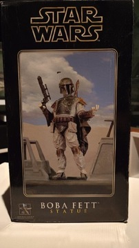 Star wars Boba Fett Gentle Giant statua 