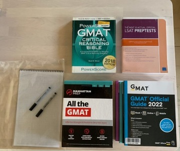 GMAT Official Guide + All The GMAT mega zestaw!