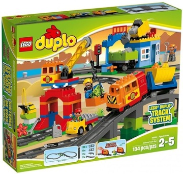 LEGO DUPLO POCIĄG ZESTAW DELUXE - NUMER 10508