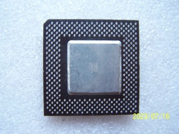 Bardzo stary czarny procesor Intel Celeron