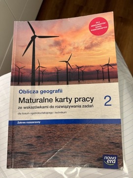 Maturalne karty pracy geografia 2 Nowa Era