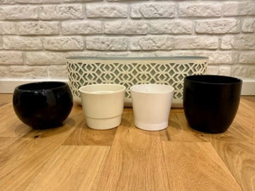Doniczki ceramiczne różne rozmiary