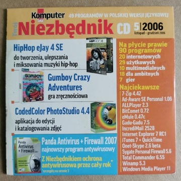 Komputer Świat Twój Niezbędnik 2006 5 CD