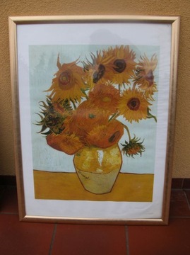 obraz słoneczniki 85/65cm 