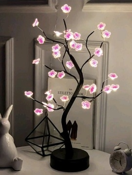 Sakura Bonsai Drzewo Lampa
