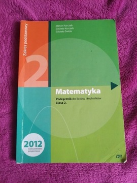 Matematyka. Podręcznik klasa 2 LO/technikum