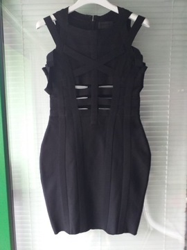 Sukienka mała czarna S M 
