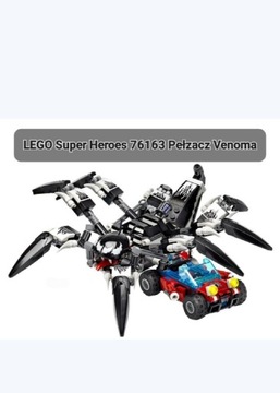 Okazja! Zestaw LEGO Super Heroes 76163 - Pełzacz Venoma ORYGINALNY