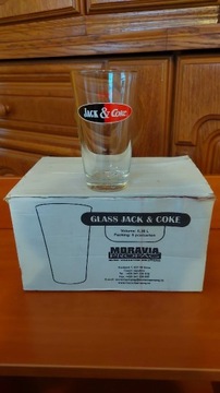 Jack & Coke Coca Cola Jack Daniels Szklanki 360 ml
