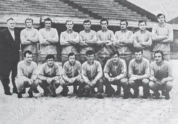 Pocztówka - 1972 KS Ruch Chorzów