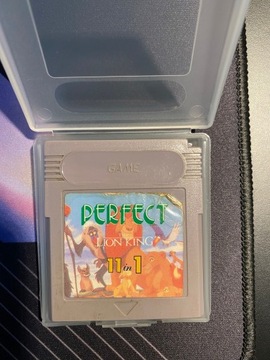 Zestaw gier Game Boy: Perfect Lion King 11 in 1