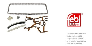 ŁAŃCUCH ROZRZĄDU ZESTAW FEBI BILSTEIN 33080 Opel