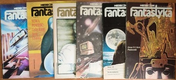 Magazyn Fantastyka - 6 numerów 84-86r, R.R. Martin