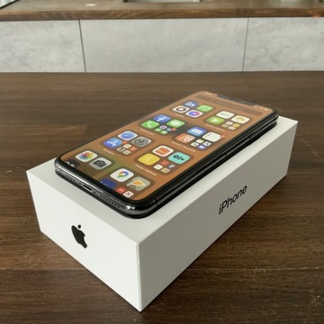 iPhone xs max 64gb space gray 88% baterii komplet 