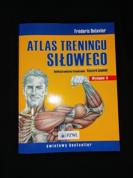 Atlas treningu siłowego Frederic Delavier wydanie II najnowszy dodruk 2022
