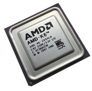 Procesor AMD K6-200 amd k6 200mhz