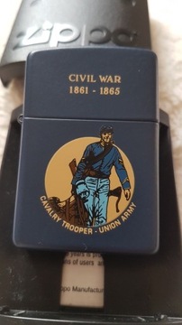 ZIPPO, CIVIL WAR 1861-1865, UNION ARMY Cavalry Tro