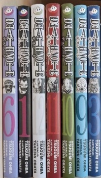 Death Note MANGA TOM 1,3,6,9,10,11,12 