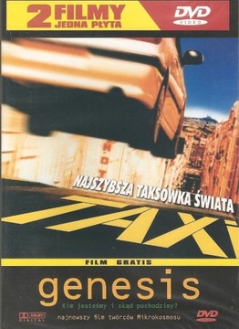 2 filmy TAXI + GENESIS DVD folia
