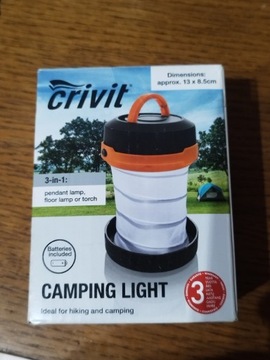 Lampka turystyczna pod namiot camping zestaw 10 sztuk warto 