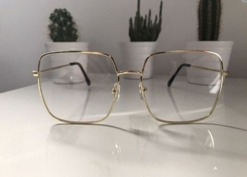 Nowe okulary korekcyjne iview złote