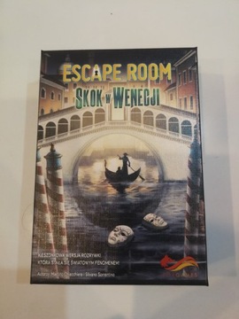 Gra planszowa "Escape room, Skok w Wenecji" 