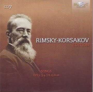 RIMSKY-KORSAKOV Songs 3CD