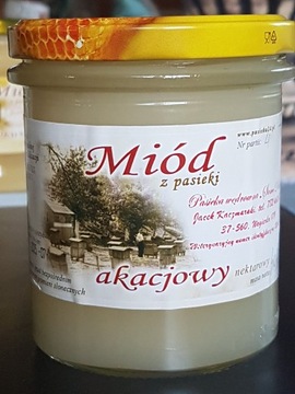 Miód akacjowy 500g