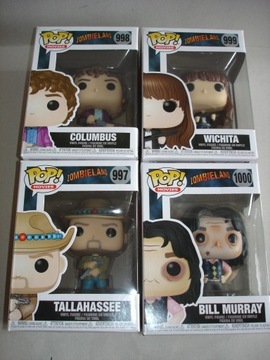 ZOMBIELAND - 4 figurki Funko POP 