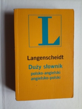 Langenscheidt Duży słownik angielski