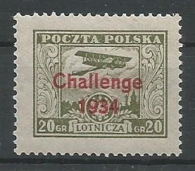 Polska 1934 fi 268**czyste