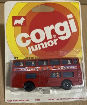 Stare Corgi junior london bus