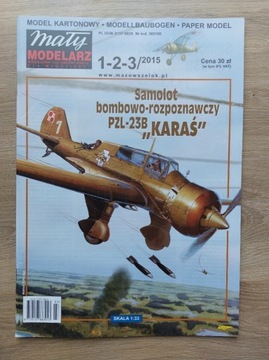 Mały Modelarz 2015/1-2-3 samolot "Karaś"