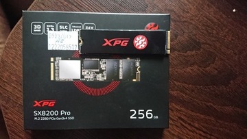 Dysk XPG SX8200 Pro 256GB M.2