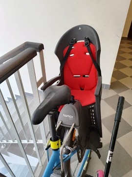 fotelik rowerowy dla dziecka firmy hamax smiley