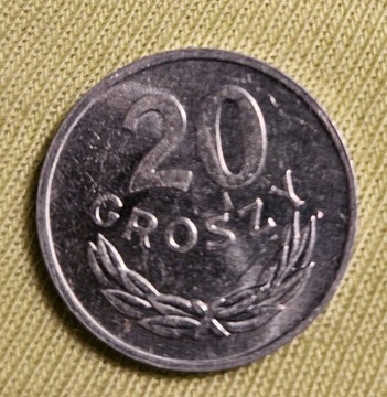 Moneta 20gr z roku 1981