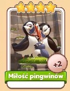 Miłość pingwinów Coin Master 1 karta