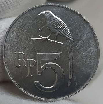 INDONEZJA 5 rupii 1970