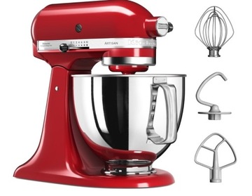 KitchenAid 5 Artisan 4,8L + mieszadło FLEX, GRATIS