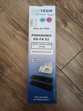 FOLIA FAX Panasonic KX-FA52