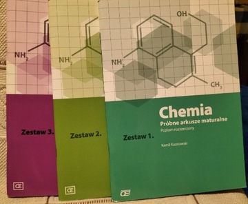 Arkusze maturalne z chemii - zestawy próbne 