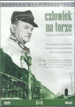 Człowiek na torze - DVD - Unikat!