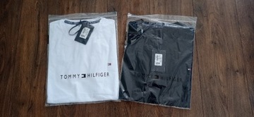 Koszulka męska, t-shirt  biały Tommy Hilfiger M