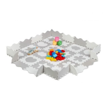 Puzzle piankowe z rantem mata XXL 