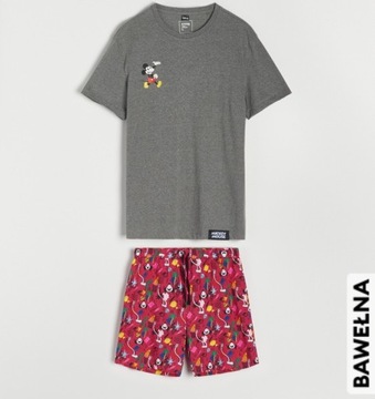 Męska piżama Mickey Mouse XL