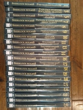 Kolekcja 20 filmów DVD Sherlock Holmes