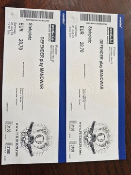 Bilety na koncert Defender play Manowar, 31.08.24